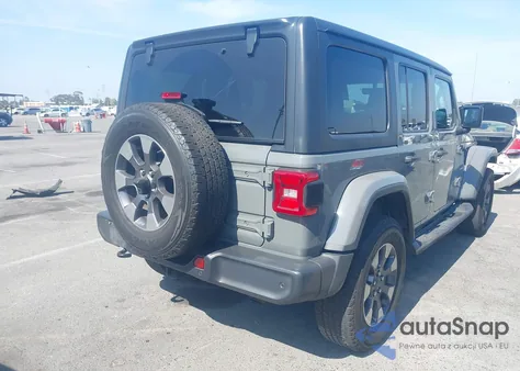 2018 Jeep Wrangler Unlimited Sahara z USA, uszkodzony, nr VIN 1C4HJXEN1JW263531